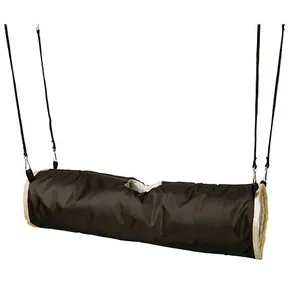 Nylon alagút szőrmével görényeknek, ketrecben akasztva 20x45cm